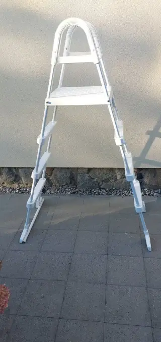 Bazenove schudky de luxe nerez 1,23 m