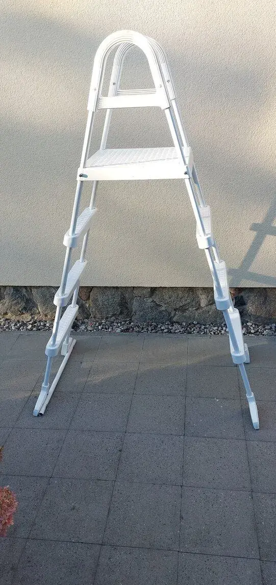Bazenove schudky de luxe nerez 1,23 m