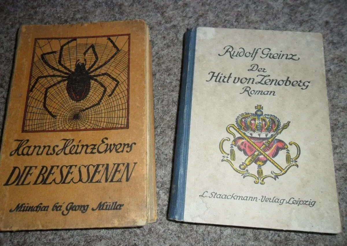 německá literatura retro - klasika, humor.