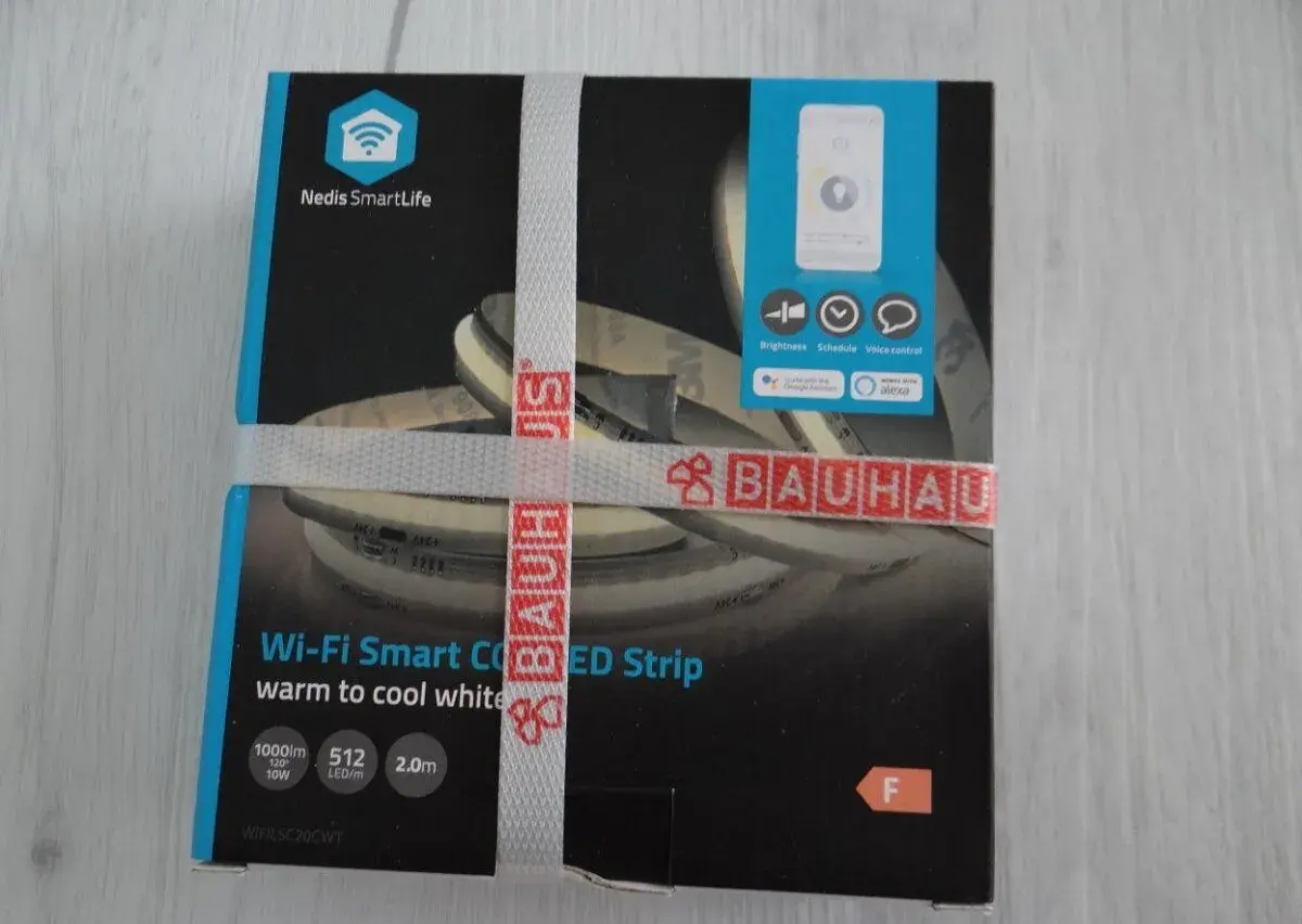 Chytrý wi-fi LED COB pásek Nedis (2 m)
