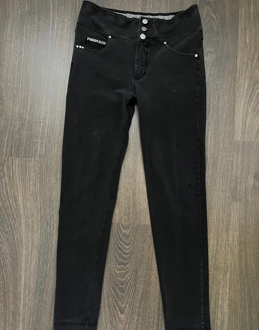 Freddy Jeans NOW – černé push-up džíny, vel. L, stav
