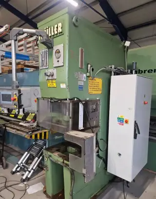 Hydraulický lis Müller C 100 t (po kompletní modernizaci)