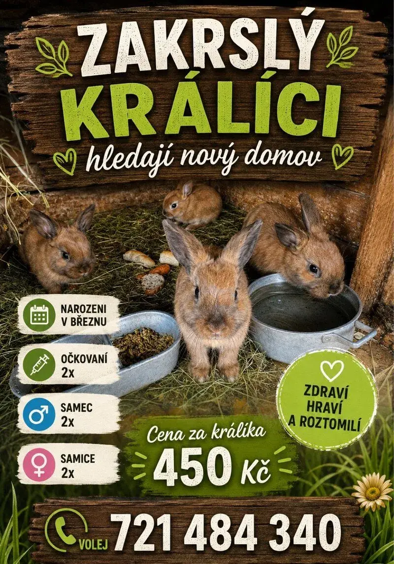 Zakrslý králík