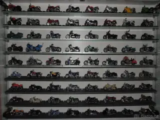 MODELY MOTOCYKLŮ V MĚŘ: 1:24.1:22 247 KUSŮ vše zde foto.