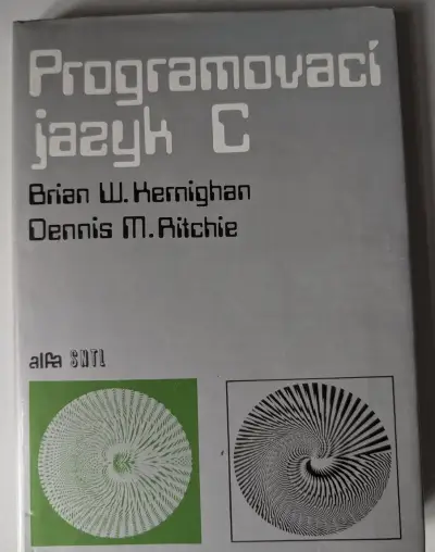 Programovací jazyk C, Kernighan&Ritchie, 1988, 1. vydání