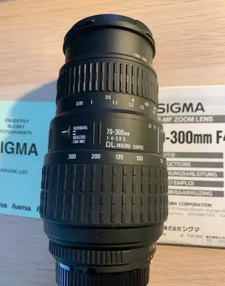 Teleobjektív SIGMA AF-MF ZOOM LENS 70-300mm -