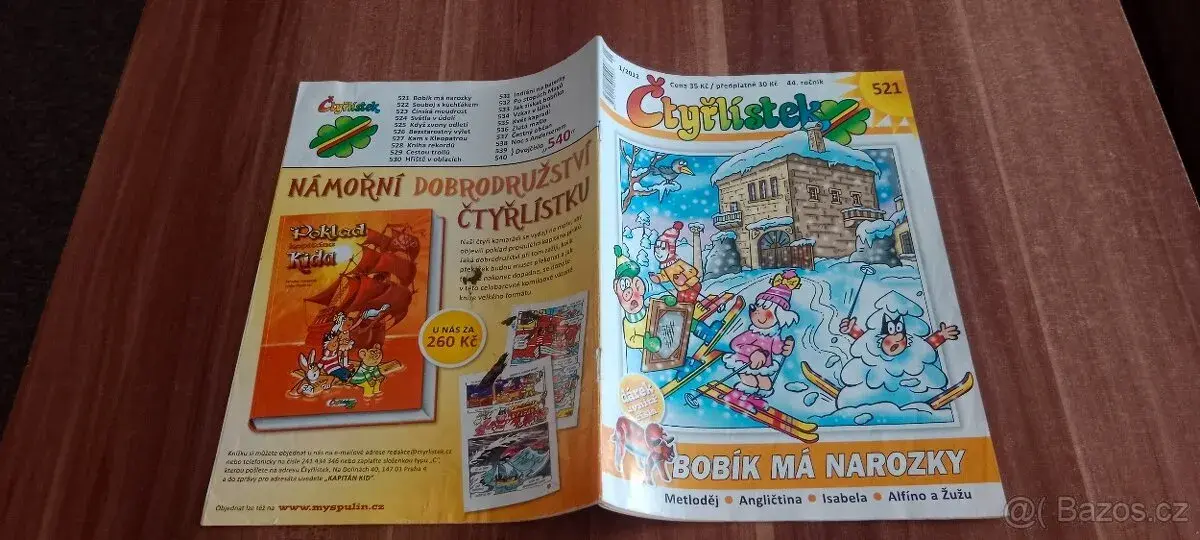 Čtyřlístek č 484 - 521.