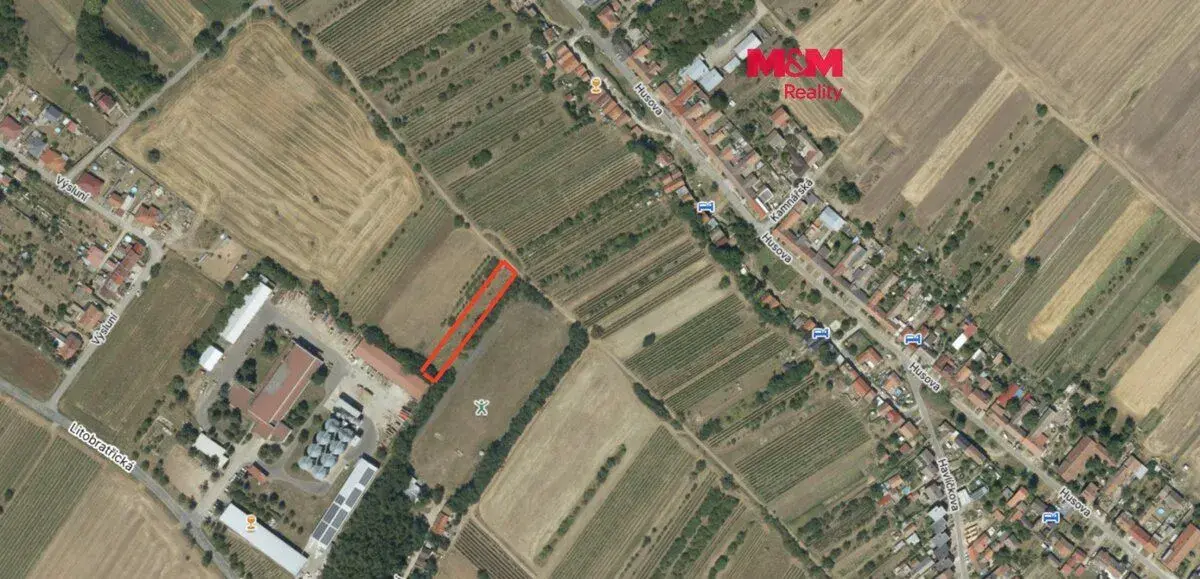 Prodej zahrady, 832 m², Drnholec - Výsluní