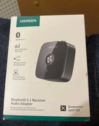UGREEN Bluetooth 5.1 audio přijímač – aptX HD