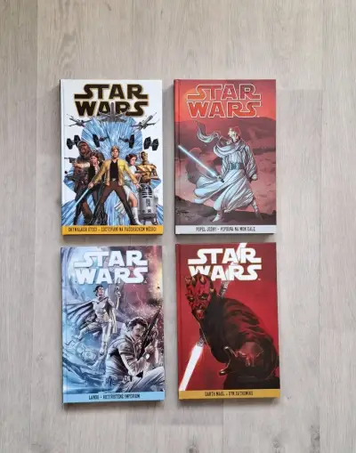 Komiksy Star Wars: Skywalker, Maul, Lando, Popel Jedhy
