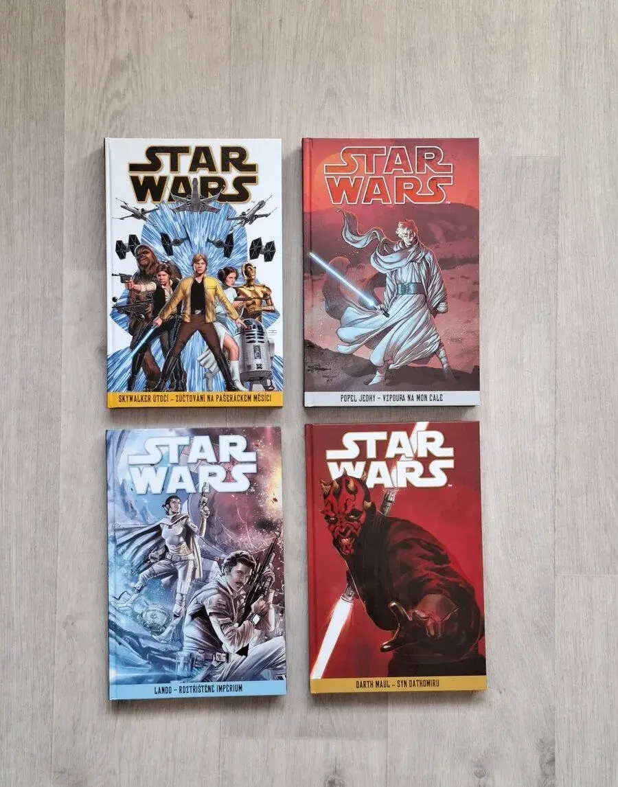 Komiksy Star Wars: Skywalker, Maul, Lando, Popel Jedhy