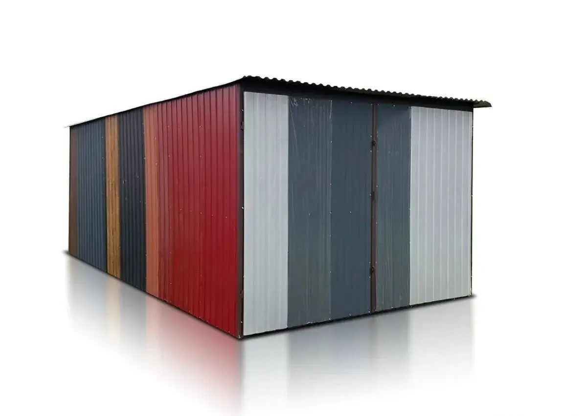 Plechová garáž 3x5m