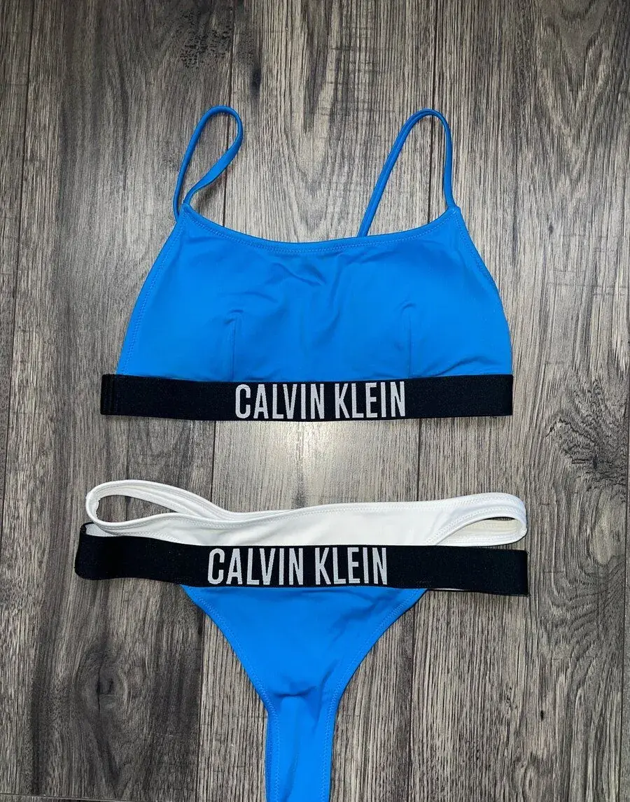 Modré plavky - Calvin Klein