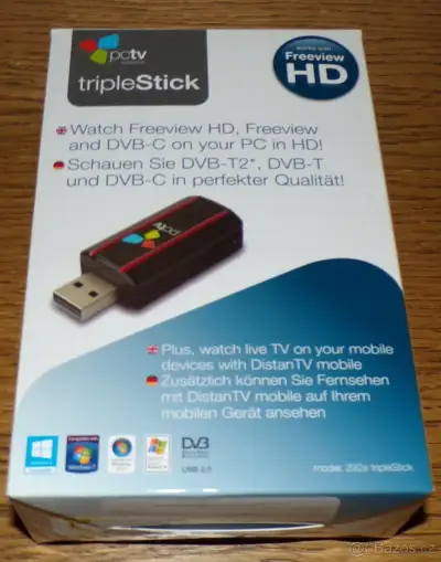 USB DVB‑T2 TV tuner Pinnacle PCTV 292e tripleStick