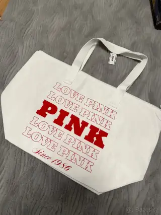 Victoria's Secret PINK Logo Travel Tote Bag