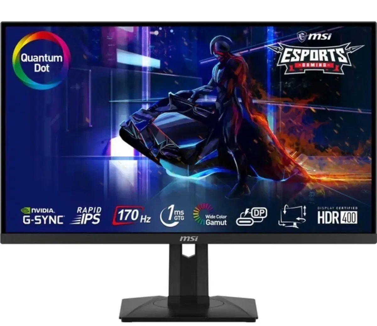 Herní monitor MSI G274QPF-QD, 27”, 165Hz
