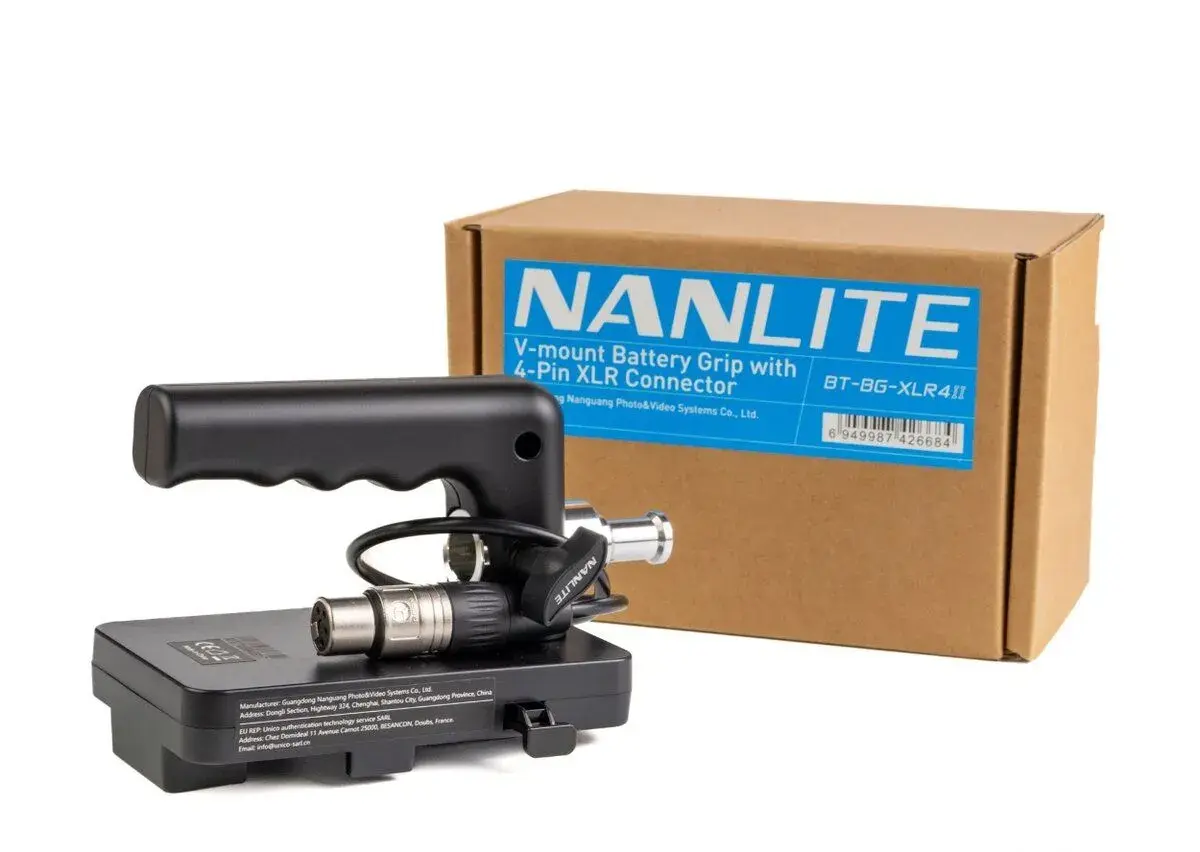 Nanlite V-mount adaptér (Battery grip) pro Forza 150, 150B a