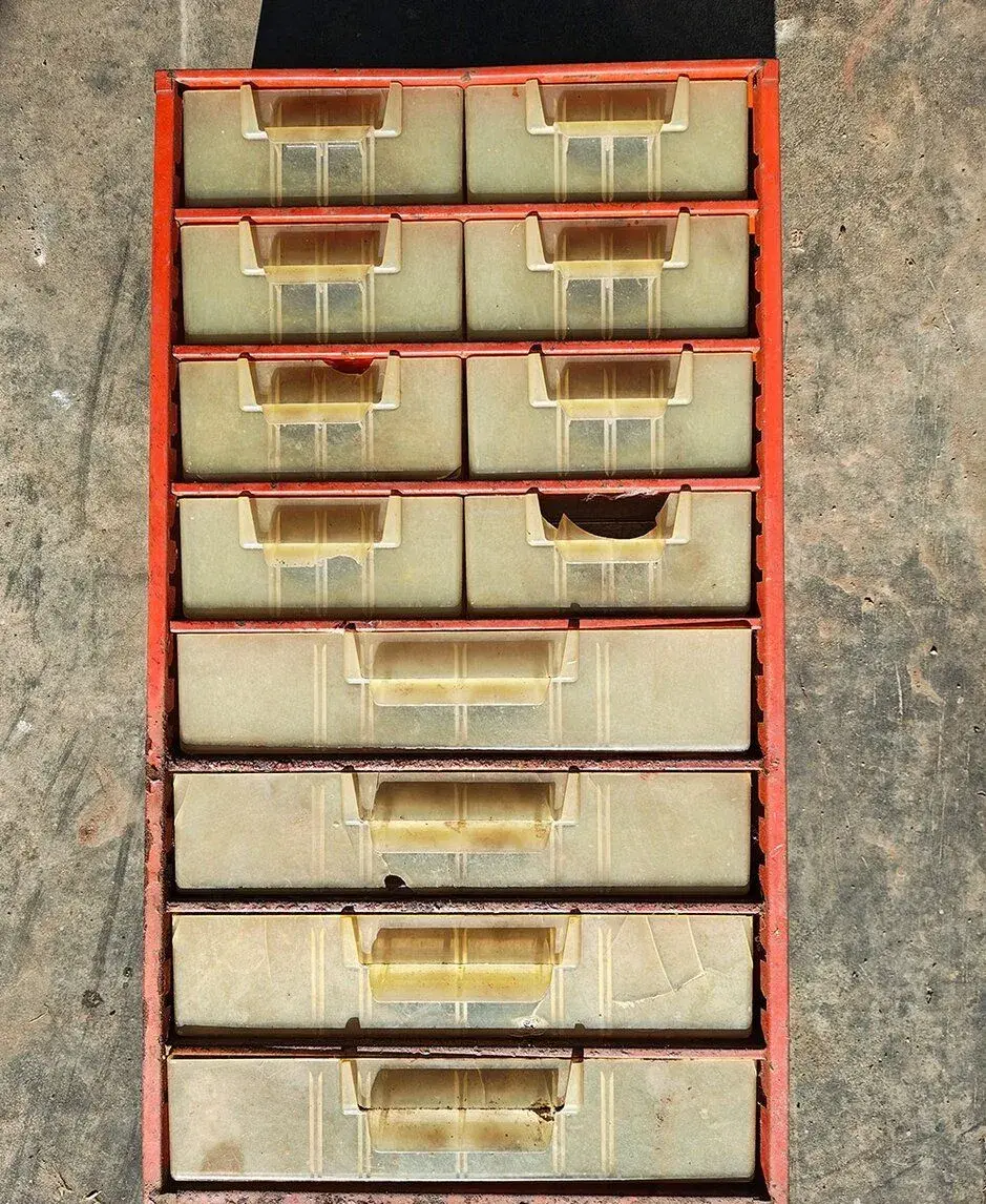 box organizér na šroubky