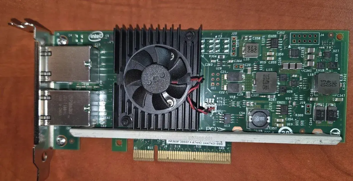 10Gb Dual Ethernet PCI-E síťová karta INTEL