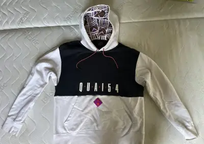 Mikina s kapucí Air Jordan QUAI 54 Paris vel.M