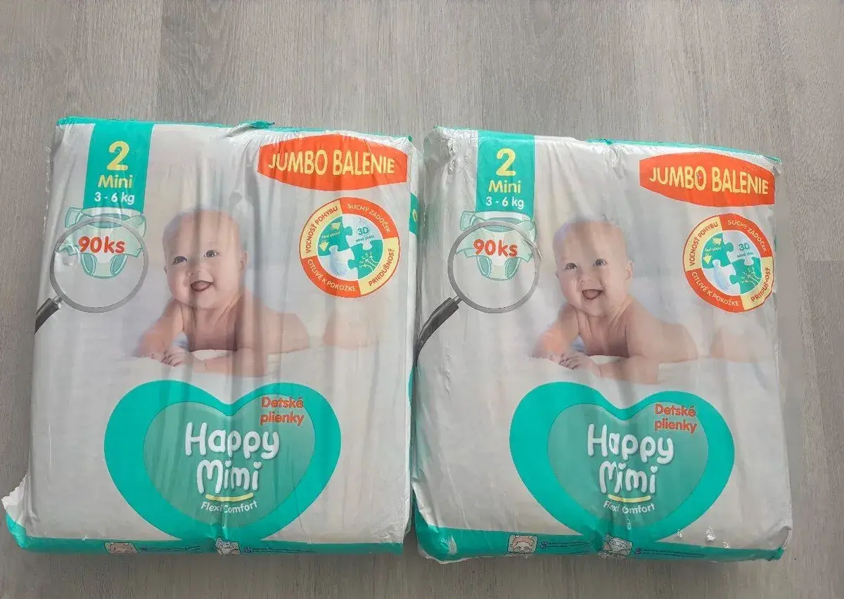 Pleny happy mimi 3-6kg