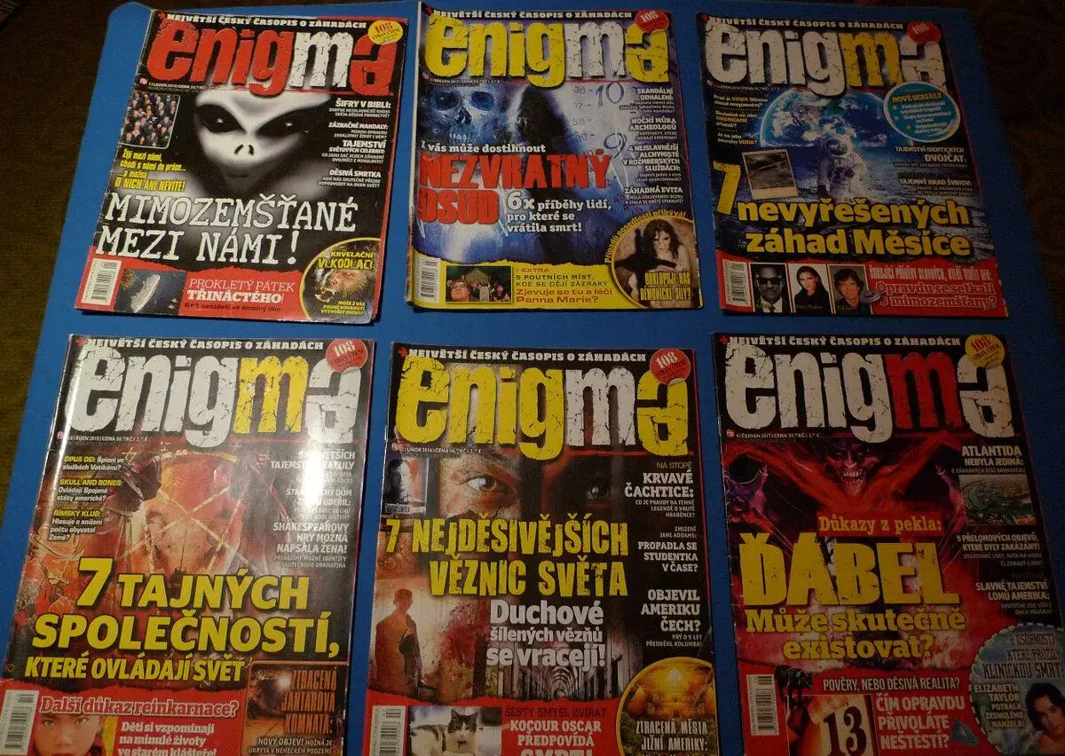Časopisy Enigma, Svět na dlani a magazin 2000