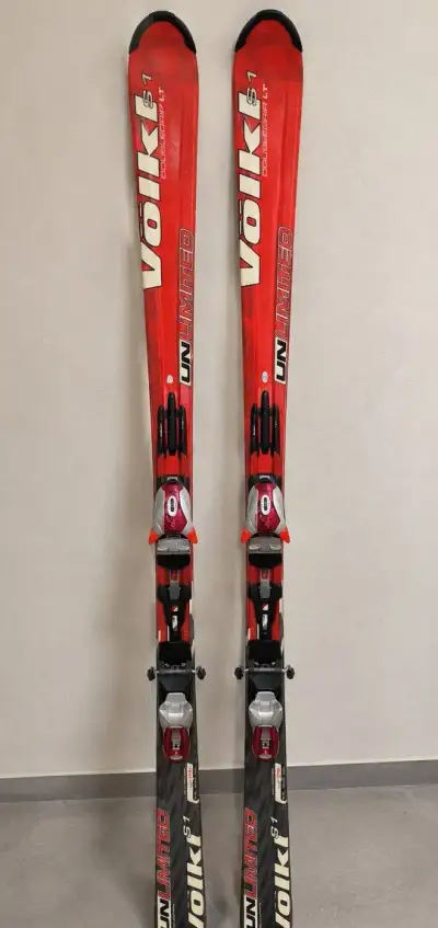 Völkl Unlimited S1 177 cm + Marker – sjezdové lyže