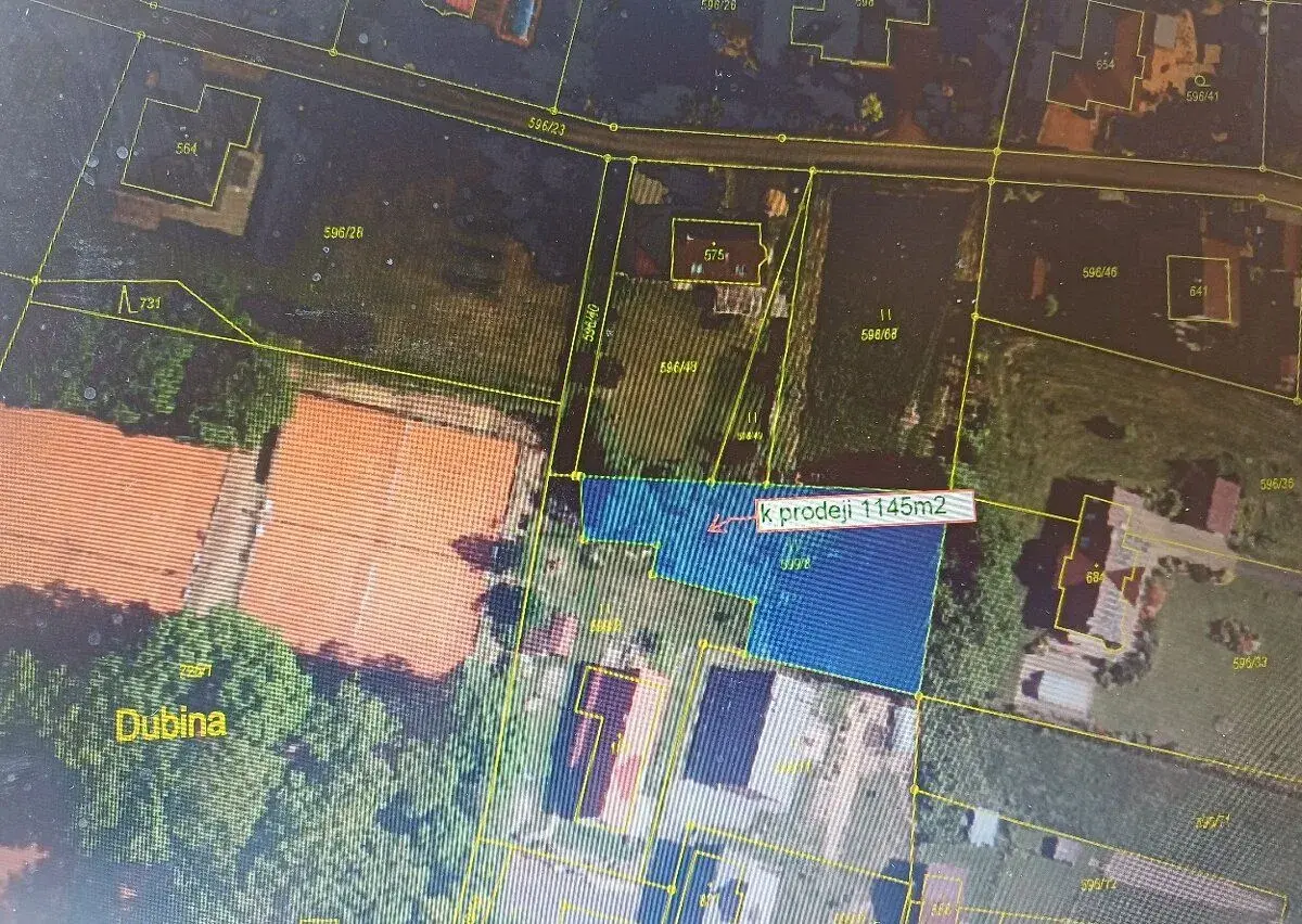 Prodej pozemku 1145m2 v obci Pstruží
