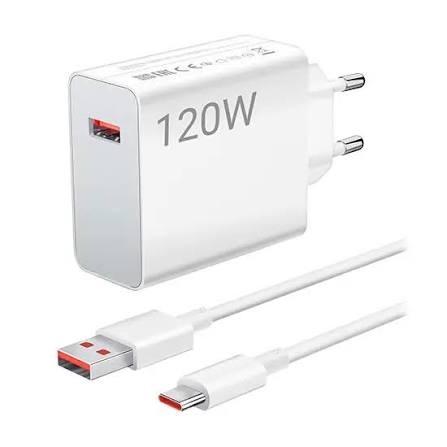 Originál Xiaomi hyper charge nabíječka s kabelem 120W