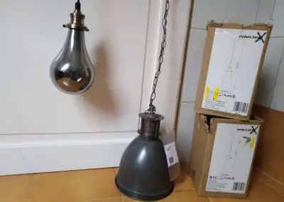Závěsné lampy, nové