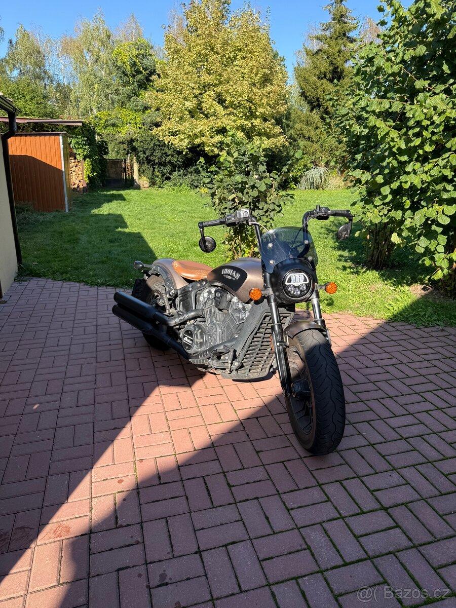 Indian Scout Bobber A2/A vhodné i pro vysoké jezdce