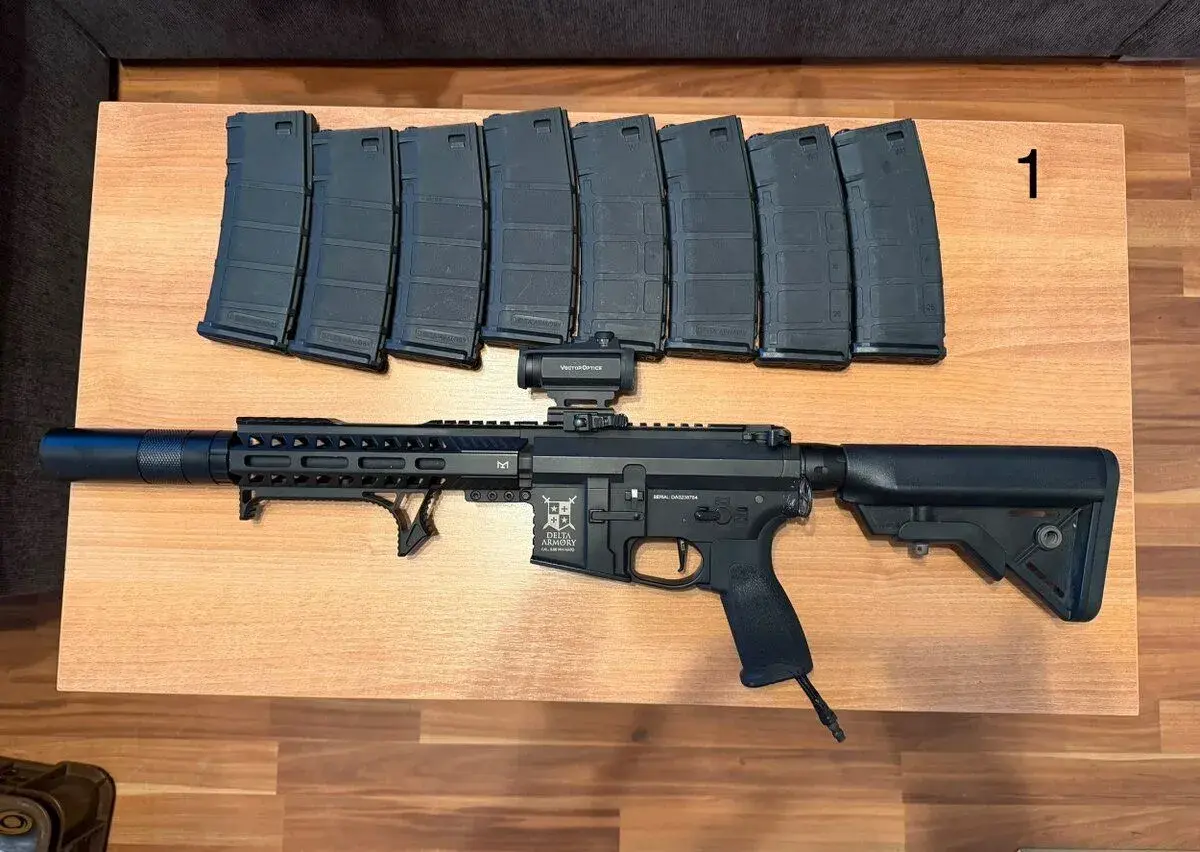 M4 AR15 MLOK v hpa a další vybavení