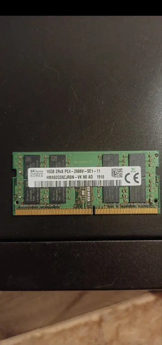 RAM- 16gb DDR 4