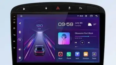 Android autorádio s navi pro PEUGEOT 308 (2012-2020)