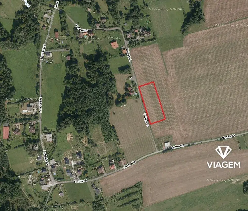 Zahrada 5 599 m², Podíl 8 % o výměře 467 m²