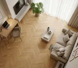 Dubová dřevěná podlaha Weitzer Parkett