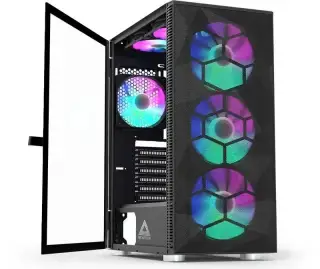 Nová skříň Montech X3 MESH Black, 6x RGB