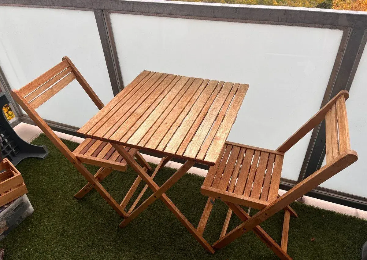 Zahradní/balkónový set