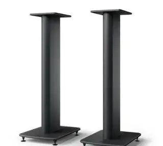 KEF S2 černé stojany na reproduktory