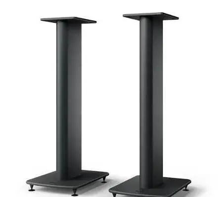 KEF S2 černé stojany na reproduktory