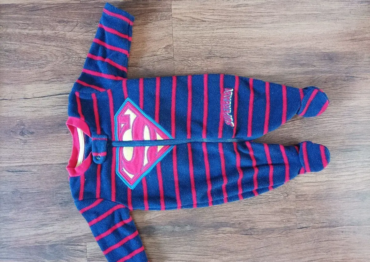 Overal fleece Superman / Superbaby vel. 56