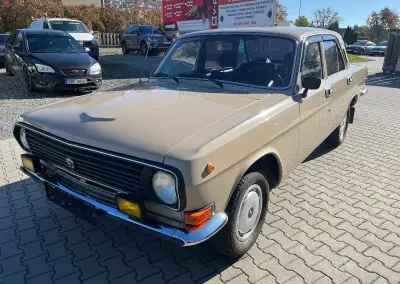 VOLHA GAZ 2410 VOLGA R.1989 naj.77tkm,Vznačky,testace,po STK
