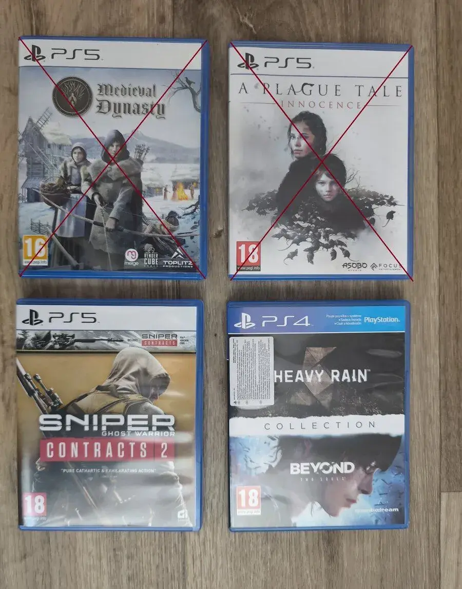 Hry na PS5 a PS4
