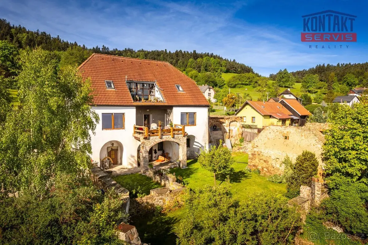 Stylově zařízený apartmánový dům v podhůří Šumavy, Oseky u P