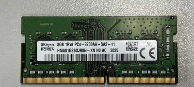 8GB DDR4 SK Hynix 1Rx8 PC4-3200