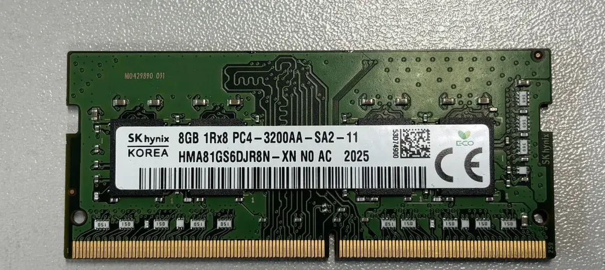 8GB DDR4 SK Hynix 1Rx8 PC4-3200
