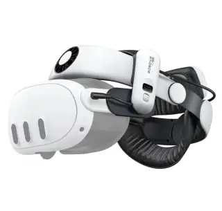Meta Quest 3 128 GB + BOBOVR S3 Pro (10 000 mAh) + Cestovní