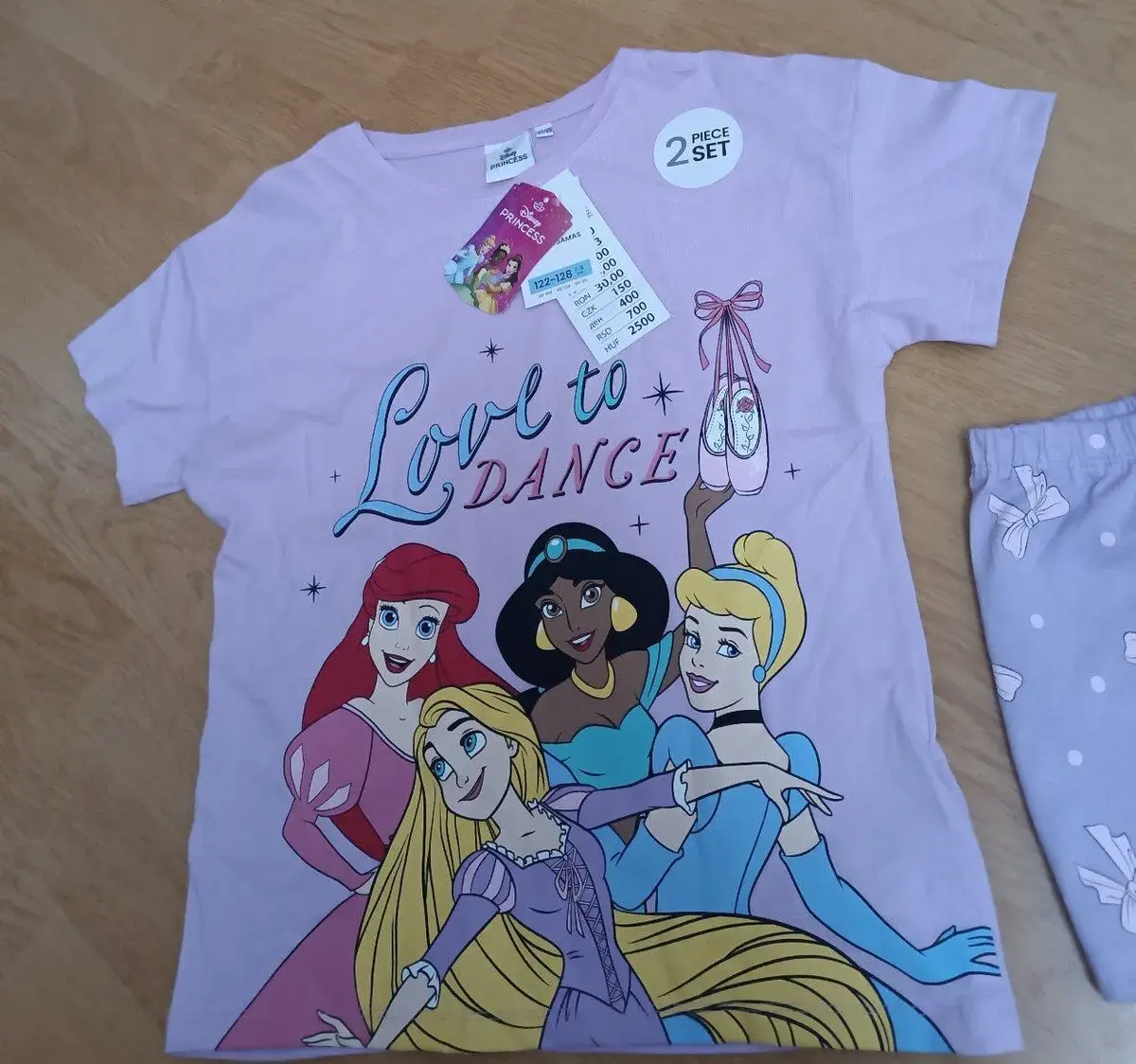 Nové holčičí pyžámko Disney Princess dívčí pyžamo
