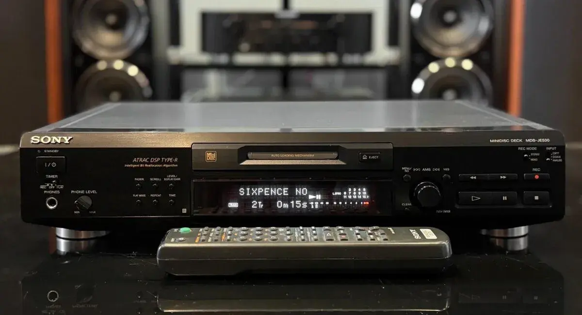 Sony MDS-JE530 MiniDisc přehrávač s DO