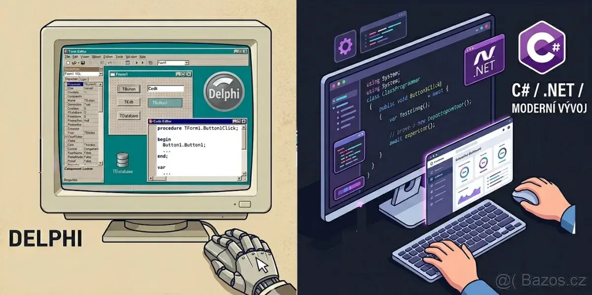 Programátor C# a Delphi – Vývoj, opravy a modernizace